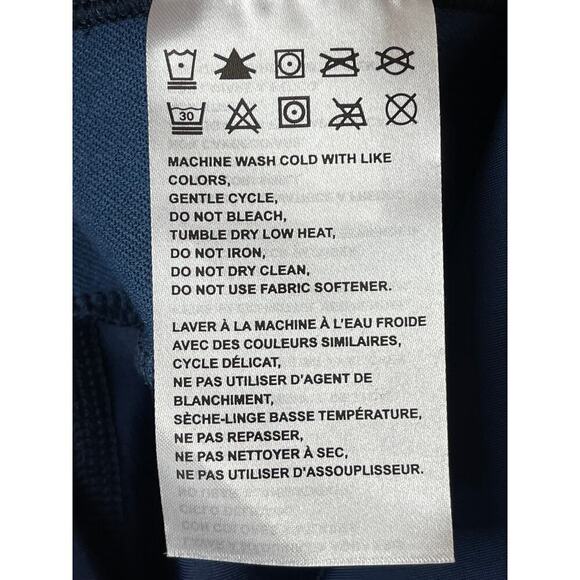 Pearl Izumi For Women Studio Navy Phyllite 3 Quarter Leggings Size XL - Picture 9 of 9